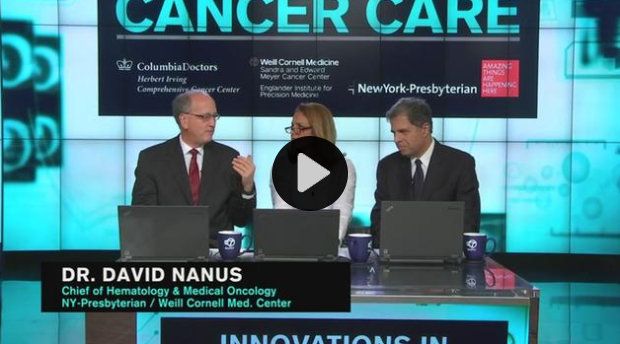 David Nanus, M.D. participates in an ABC7NY webchat about innovative cancer treatments 