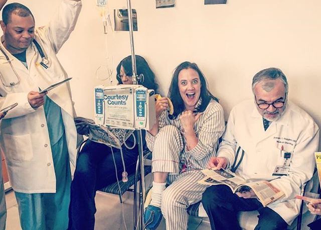 Broadway actress Karen Walsh got creative during treatment for colon cancer at Weill Cornell Medicine