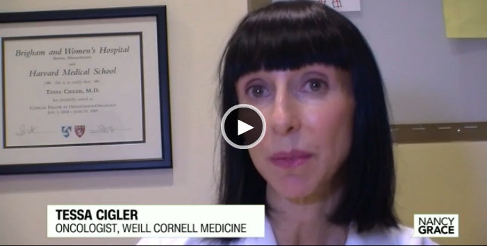 Tessa Cigler, M.D., discusses cold cap treatment to prevent hair loss during chemotherapy for breast cancer