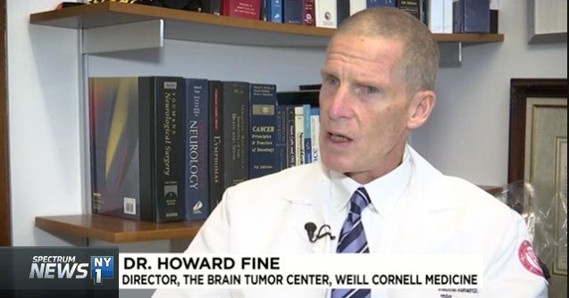 Howard Fine, M.D., is creating 'mini brains' in his lab at Meyer Cancer Center