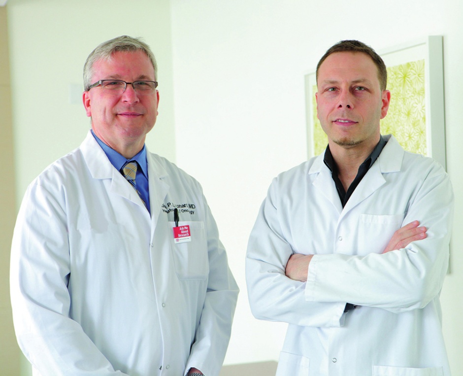 Drs. John Leonard and Leandro Cerchetti