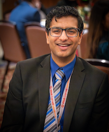 A headshot of Anand Narayan