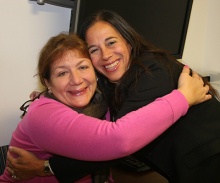Dr. Susan Pannullo with brain cancer patient Ada Carmona