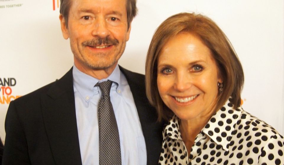 Lew Cantley with Katie Couric